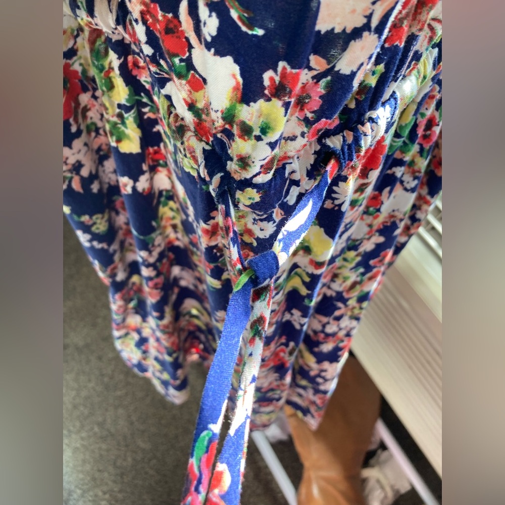 Vintage Floral Sleeveless Dress - Picture 5 of 7